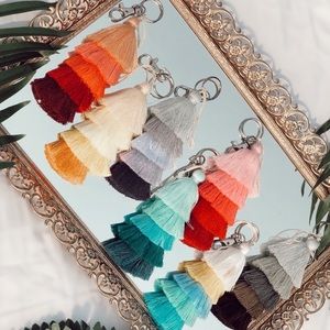 TASSEL KEYCHAINS